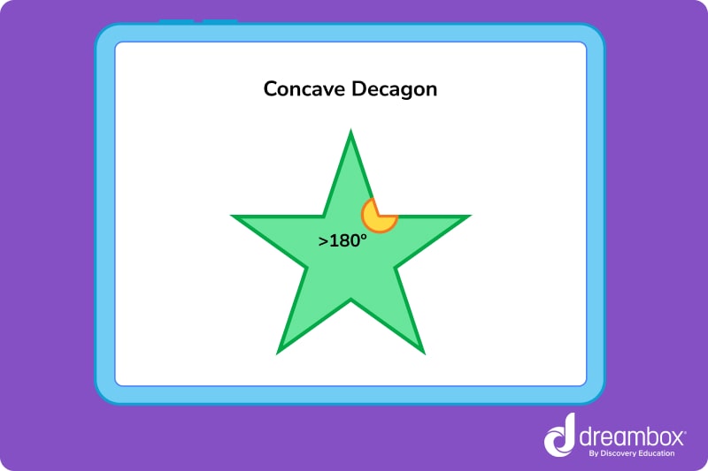 concave decagon