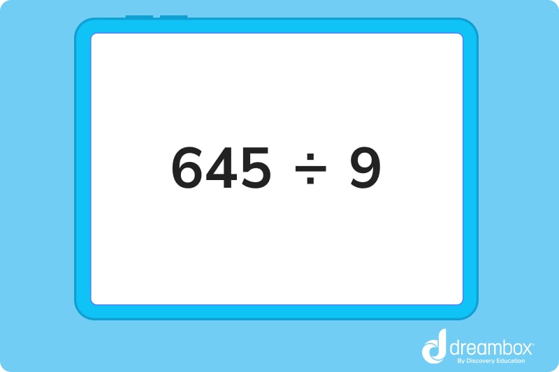 long division example
