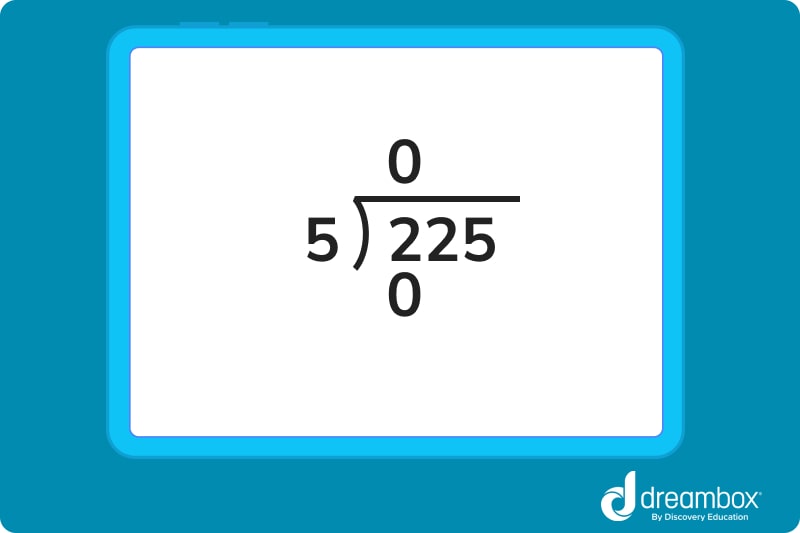 long division example
